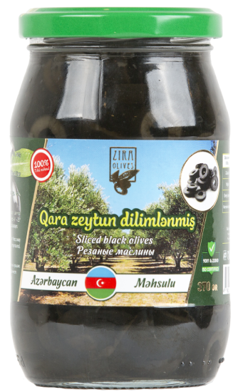 Qara Zeytun dilimlənmiş 370 qr