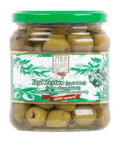 Yaşıl Zeytun çəyirdəksiz 440 qr