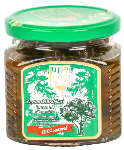 Zeytun mürəbbəsi limon ilə 390 qr